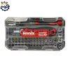 مجموعه 63 عددی پیچ گوشتی جغجغه ای و سری بکس مدل RH-2716